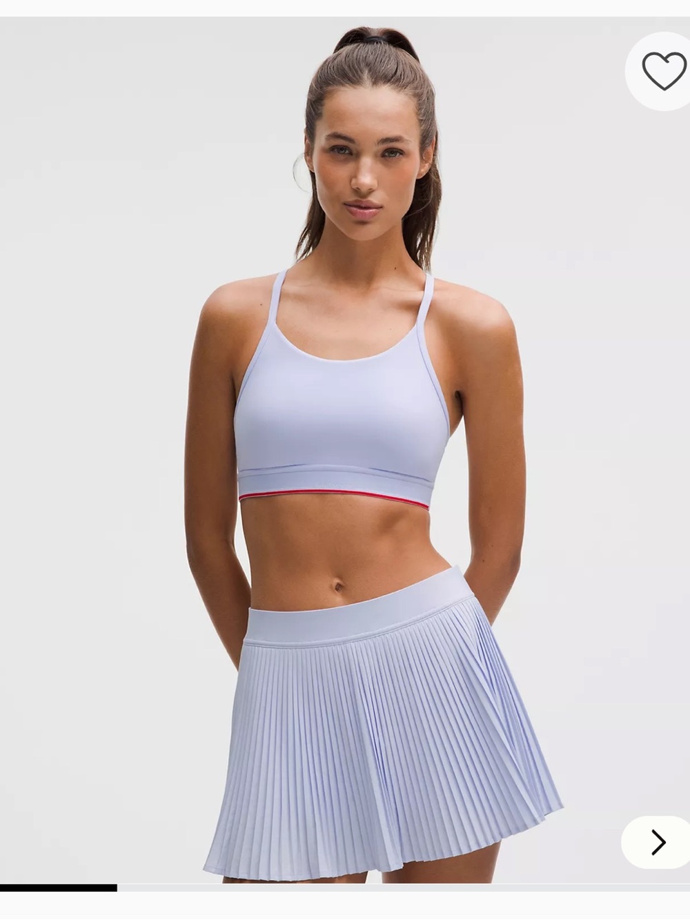 NWOT Serene Blue Lululemon Sports Bra